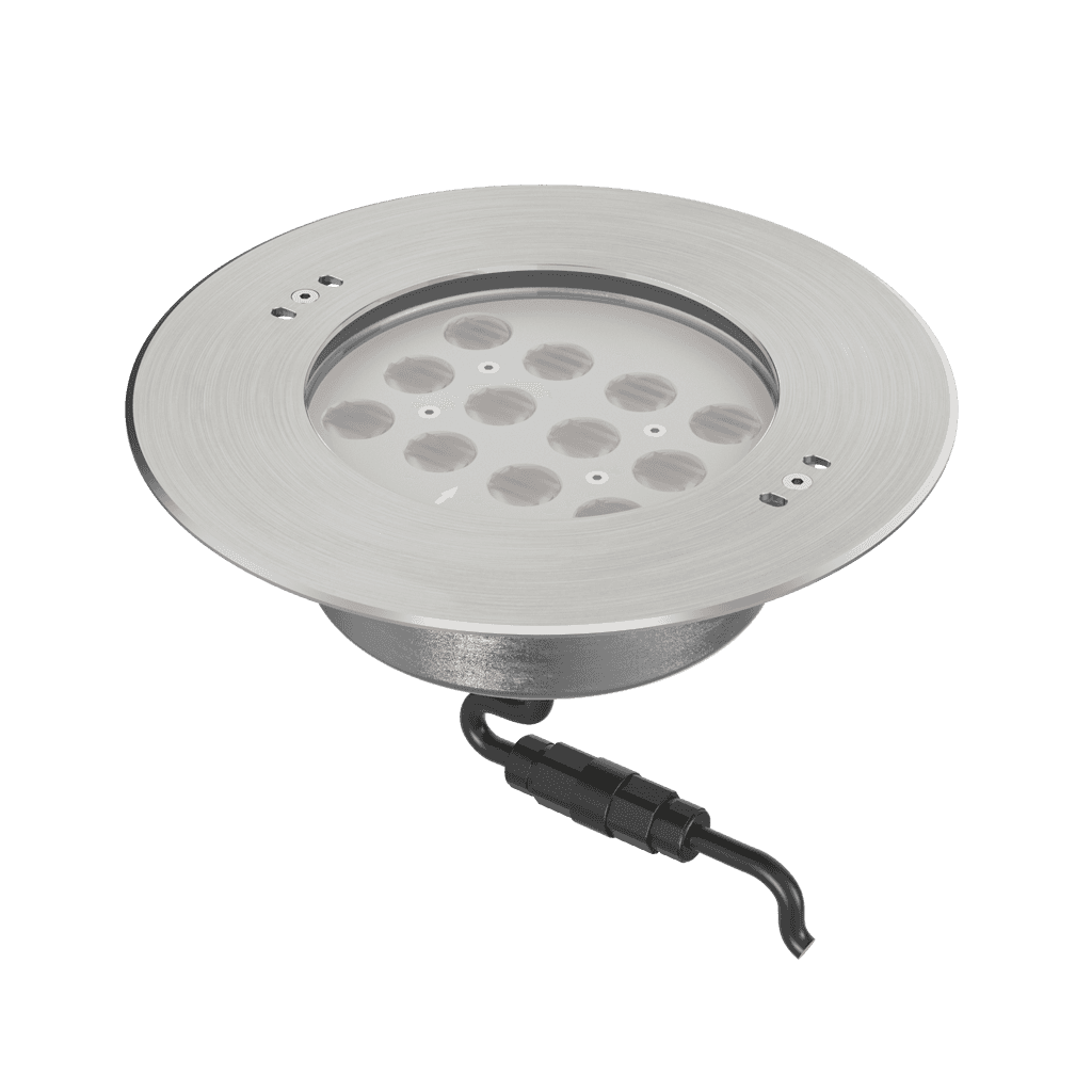 IP68 Waterproof 12W 24W Recessed LED Underwater Lights Outdoor 316L